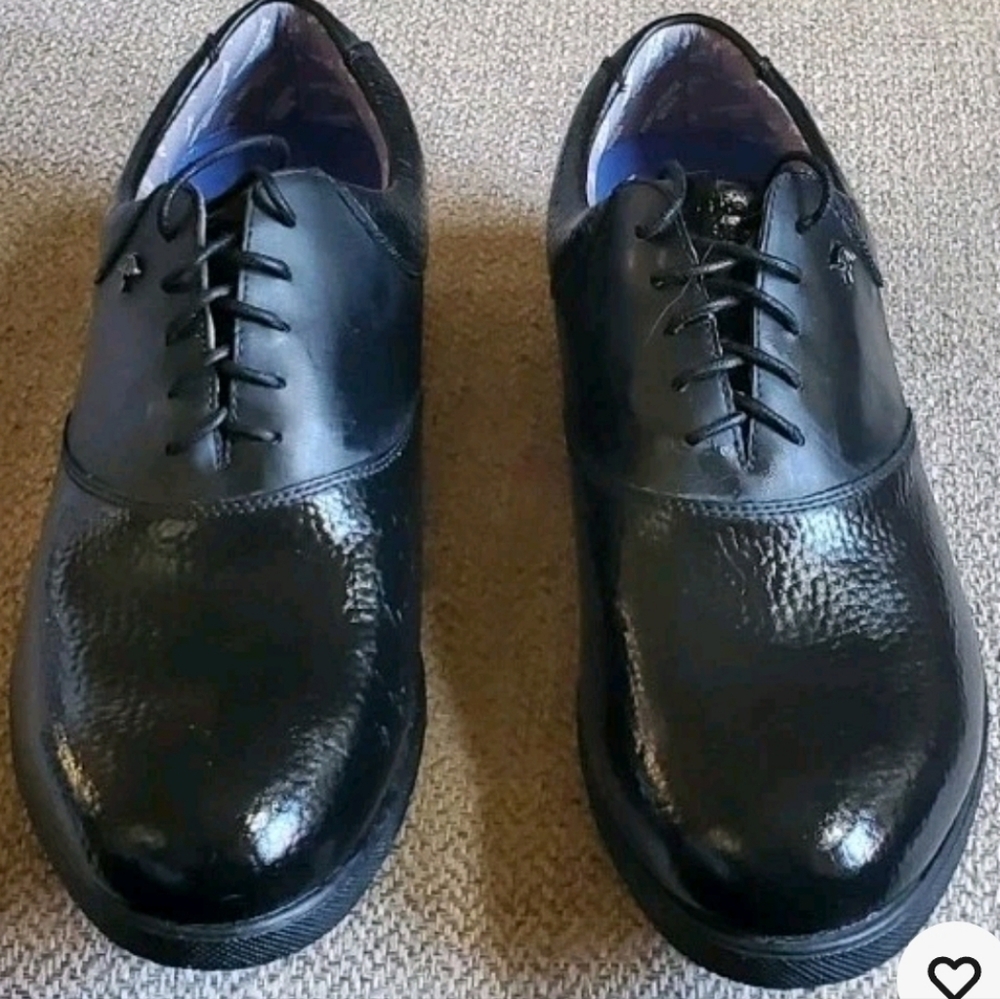 RARE Arnold Palmer Performance Series Men Size 11.5 Saddle Golf Shoes - Black
